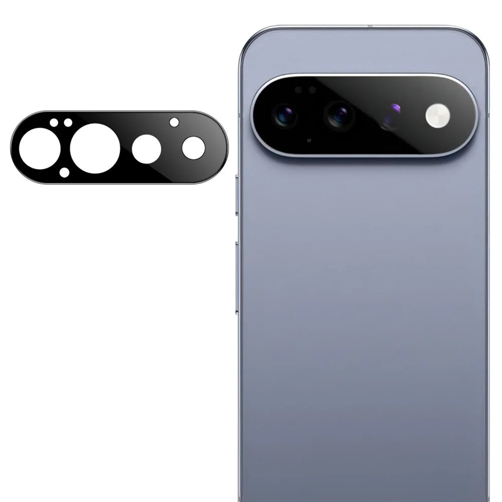 IMAK For Google Pixel 11 Pro Camera Lens Protector Tempered Glass HD Clear Full Cover Lens Film - Black - 1