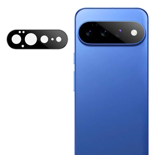 IMAK For Google Pixel 11 Pro XL Camera Lens Protector Tempered Glass HD Clear Full Cover Lens Film - Black - 1
