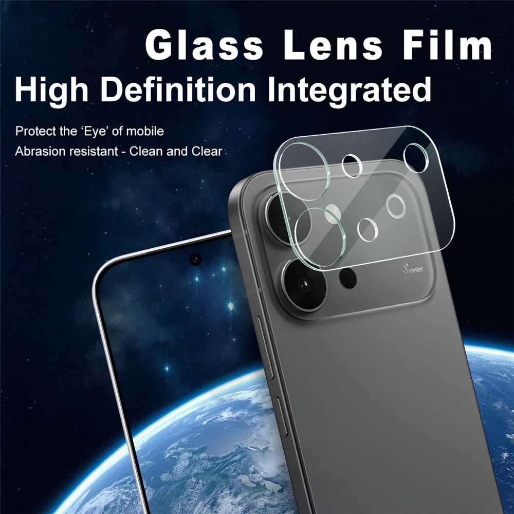 IMAK for vivo S60 Vitality Tempered Glass Full Cover Camera Lens Protector + Acrylic Lens Cap - Transparent - 2