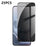 For Motorola Edge 70 Fusion+ 5G / Motorola Edge 70 Fusion 5G 25Pcs Anti-spy Screen Protector Silk Printing High Aluminium-silicon Glass Full Cover Anti-fingerprint Privacy Film - Black - 1