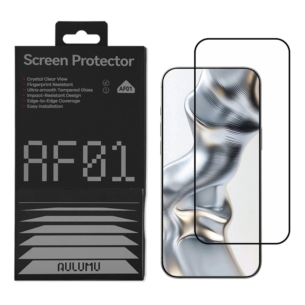 AULUMU AF01 For iPhone 17 Pro Max Screen Protector High Definition Tempered Glass Film with Easy Installation Tool - Transparent - 1
