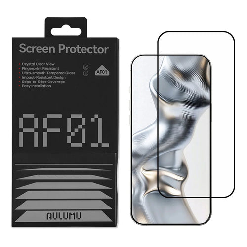 AULUMU AF01 For iPhone 16 Pro Screen Protector High Definition Tempered Glass Film with Easy Installation Tool - Transparent - 1