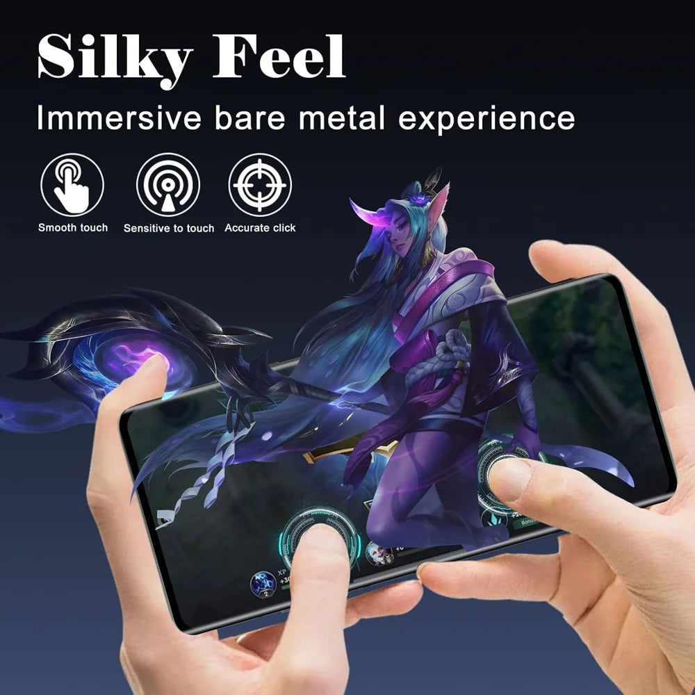 For Motorola Edge 60 5G / Motorola Edge 60 Fusion 5G 25Pcs Anti-spy Screen Protector Silk Printing High Aluminium-silicon Glass Full Cover Anti-fingerprint Privacy Film - Black - 4