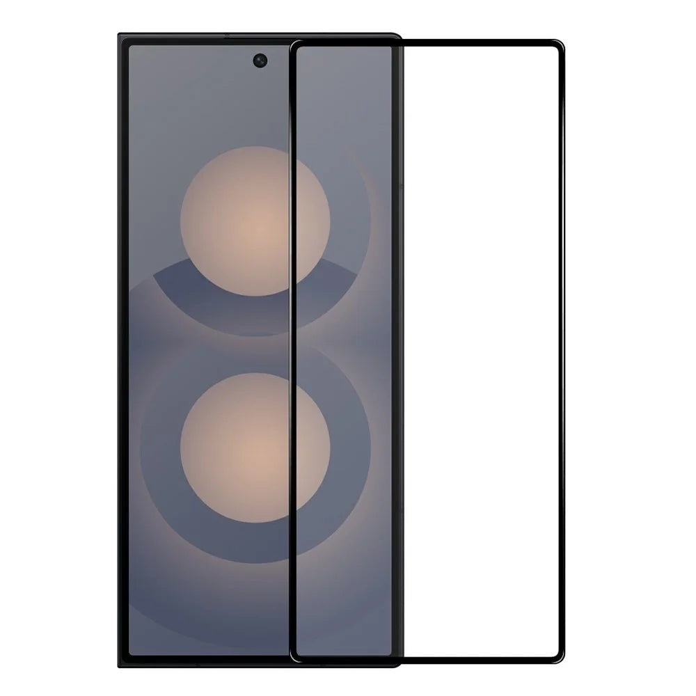 NORTHJO 2Pcs A+ For Samsung Galaxy Z Fold8 Ultra Screen Protector Full Coverage 0.3mm 2.5D High Aluminum-silicon Glass Silk Printing Film - Black - 3