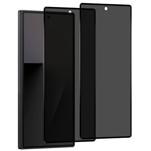 NORTHJO 2Pcs A++ For Samsung Galaxy Z Fold7 5G Privacy Screen Protector High Aluminium-Silicon Glass 0.3mm Full Covering Anti Spy Film - 1