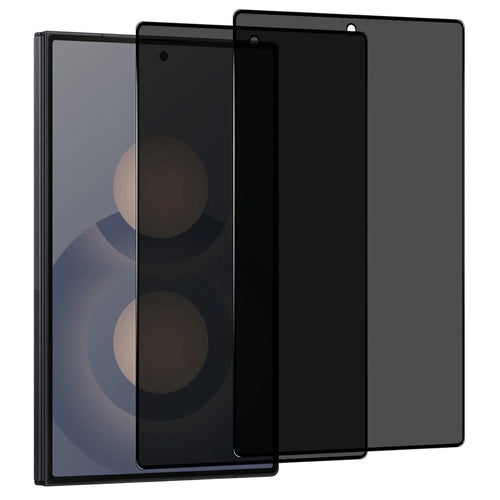 NORTHJO 2Pcs A++ For Samsung Galaxy Z Fold8 Privacy Screen Protector High Aluminium-Silicon Glass 0.3mm Full Covering Anti Spy Film - 1