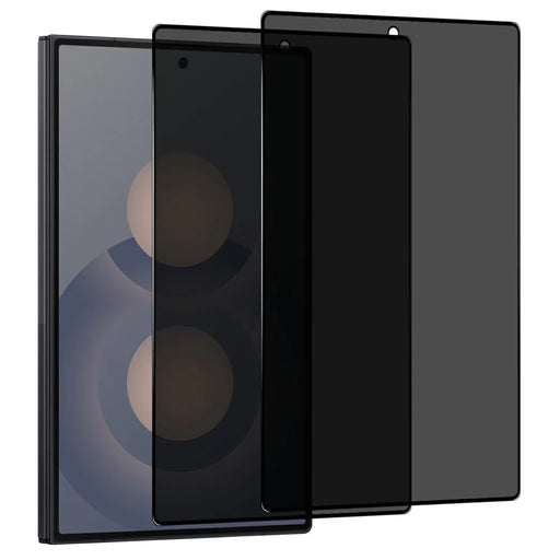 NORTHJO 2Pcs A++ For Samsung Galaxy Z Fold8 Privacy Screen Protector High Aluminium-Silicon Glass 0.3mm Full Covering Anti Spy Film - 1