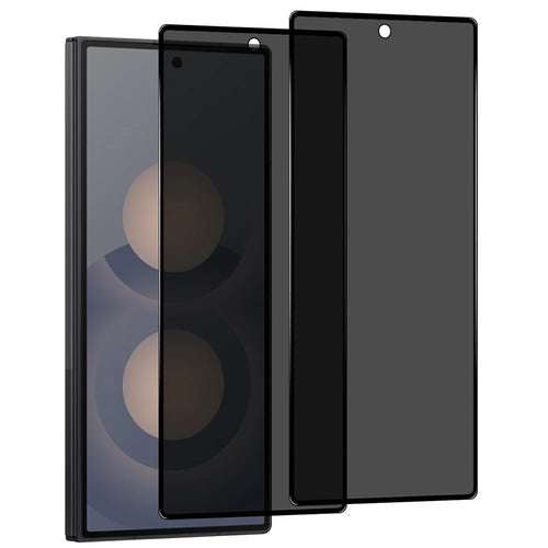 NORTHJO 2Pcs A++ For Samsung Galaxy Z Fold8 Ultra Privacy Screen Protector High Aluminium-Silicon Glass 0.3mm Full Covering Anti Spy Film - 1