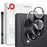 NORTHJO 2Pcs For Samsung Galaxy Z Fold8 Full Coverage Camera Lens Protector Silk Printing 3D Clear Tempered Glass Lens Film - Black - 1