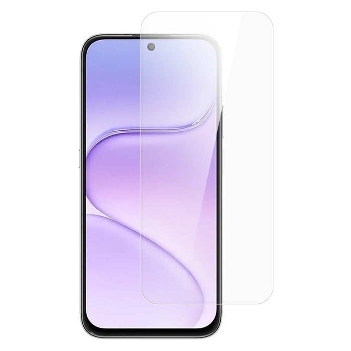 For Honor 600 Smart 5G Screen Protector 0.3mm Arc Edge Tempered Glass Film, Not Complete Coverage - Transparent - 1