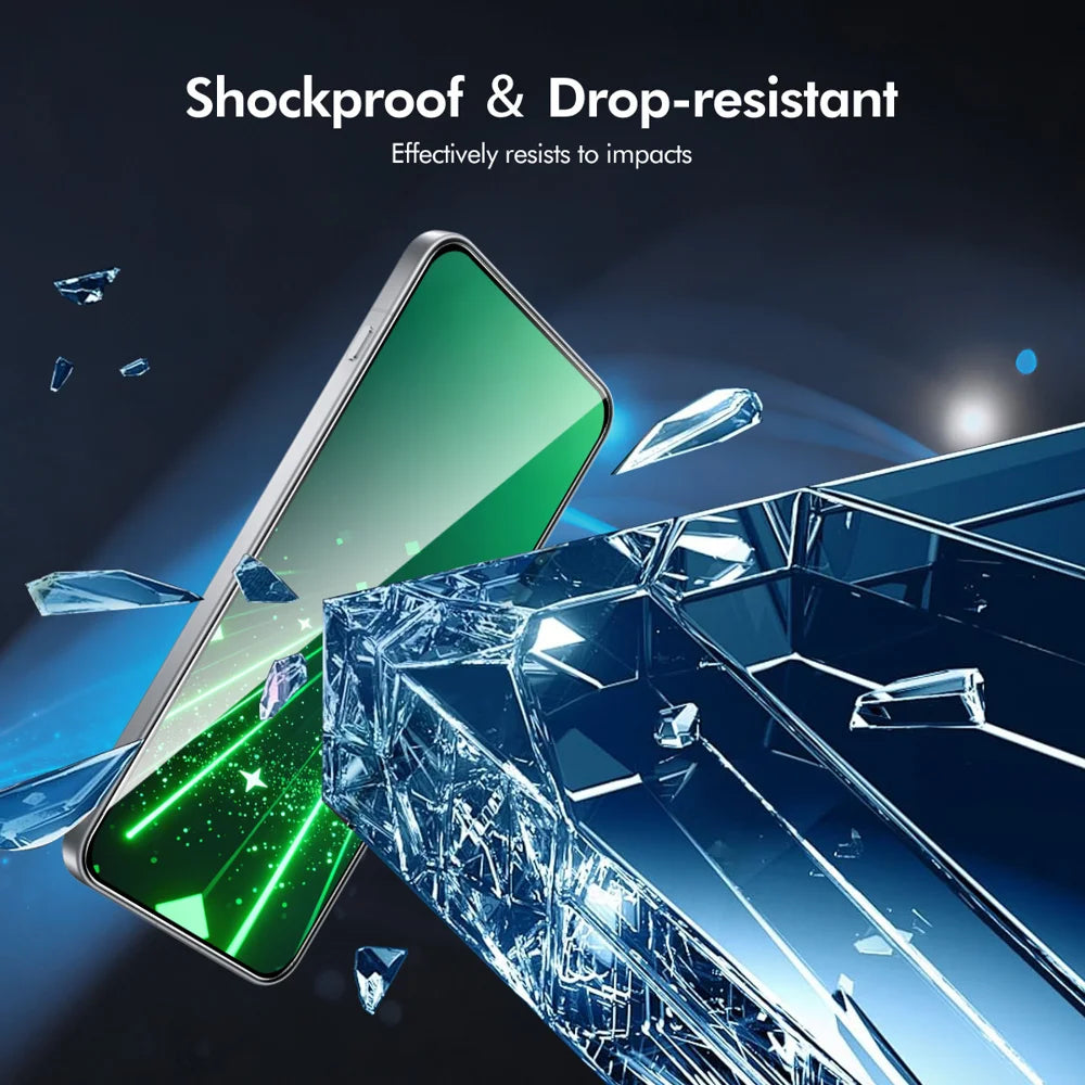HAT PRINCE for Huawei nova 16 Pro 5G / Huawei nova 16 Ultra 5G ENKAY  2Pcs Screen Protector 9H Silk Printing 0.26mm Full Glue Full Coverage Tempered Glass Film - Transparent - 4
