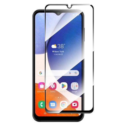ENKAY HAT PRINCE Full Screen Protector For Samsung Galaxy A14 5G / A14 4G, 0.26mm 2.5D Sensitive Touch Anti-explosion High Aluminium-silicon Glass Film - 1