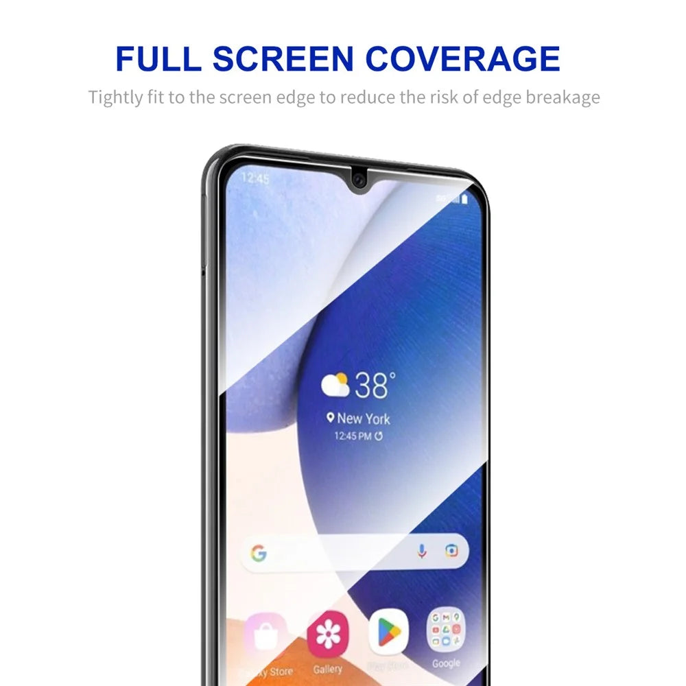 ENKAY HAT PRINCE Full Screen Protector For Samsung Galaxy A14 5G / A14 4G, 0.26mm 2.5D Sensitive Touch Anti-explosion High Aluminium-silicon Glass Film - 2