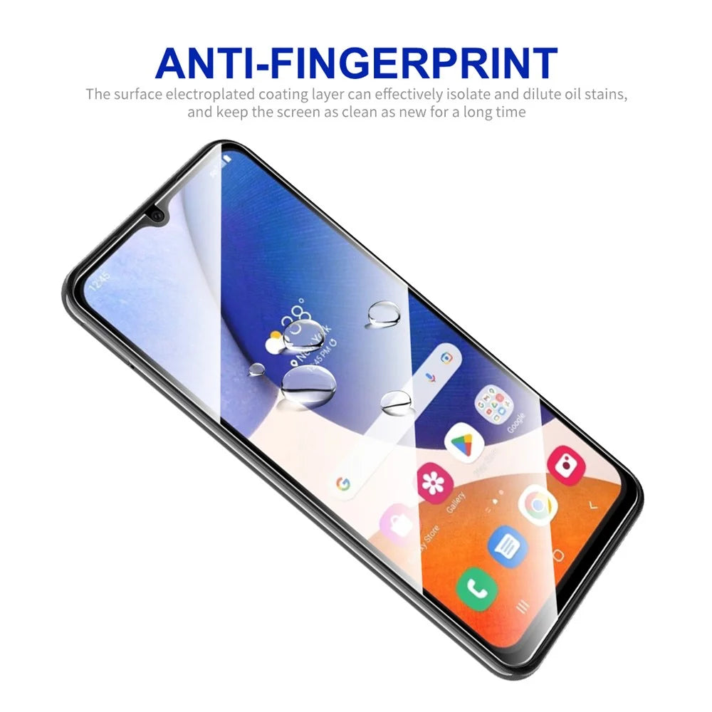 ENKAY HAT PRINCE Full Screen Protector For Samsung Galaxy A14 5G / A14 4G, 0.26mm 2.5D Sensitive Touch Anti-explosion High Aluminium-silicon Glass Film - 5