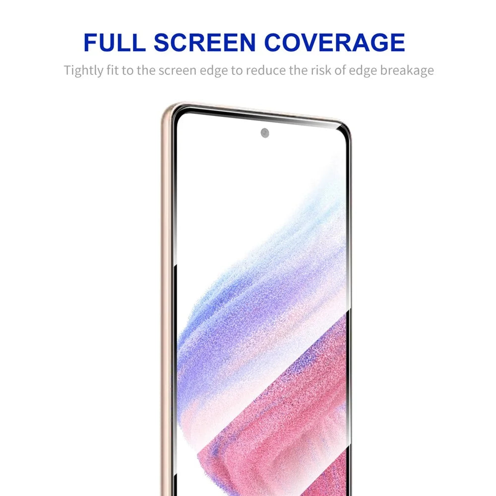 ENKAY HAT PRINCE 2Pcs / Set For Samsung Galaxy A54 5G HD Screen Protector 0.26mm 9H 2.5D Arc Edge Full Glue High Aluminium-silicon Glass Film - 2