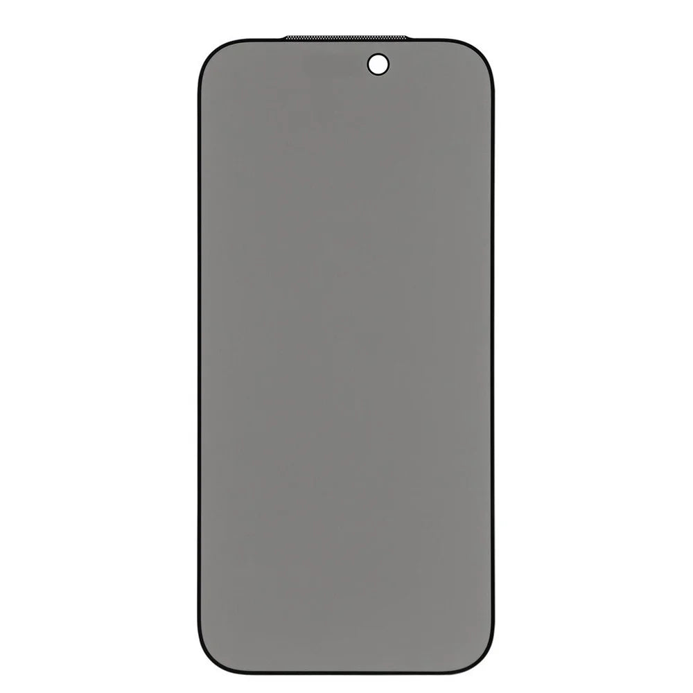 For iPhone 18 Pro Max Anti-Peep Screen Protector Tempered Glass Film - Black - 2