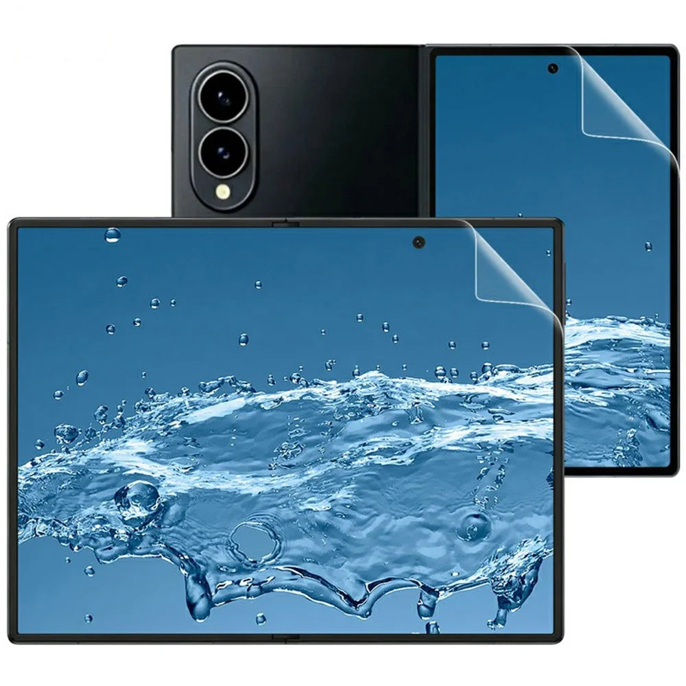 IMAK Hydrogel Film 4th Gen for Samsung Galaxy Z Fold8 1 Set TPU Full Glue Full Screen Film (Front Screen + Inner Large Screen) - 4