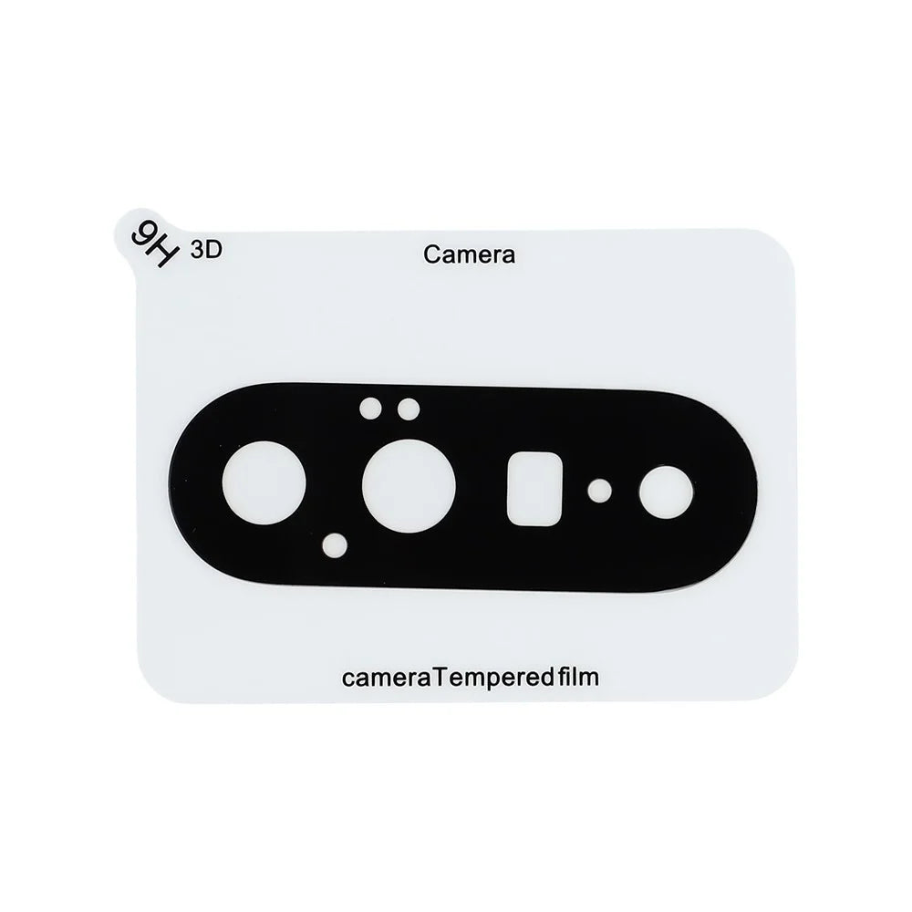 For Google Pixel 11 Tempered Glass Lens Protector Silk Printing Camera Lens Film - Black - 3
