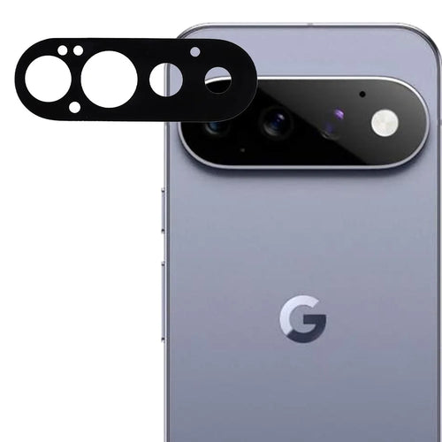 For Google Pixel 11 Pro Tempered Glass Lens Protector Silk Printing Camera Lens Film - Black - 1