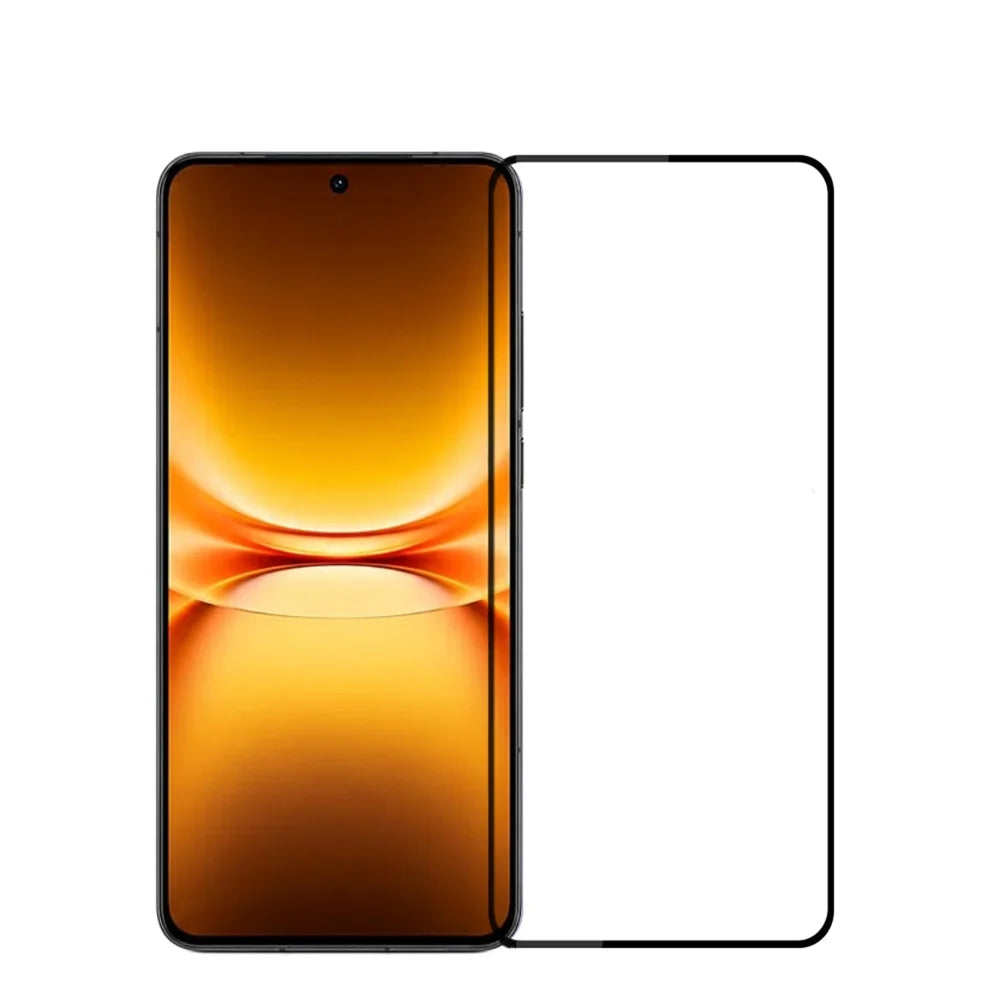 PINWUYO for vivo iQOO 15T 5G Tempered Glass Film  JK Series-2 9H Full Glue Full Screen Protector - Black - 1
