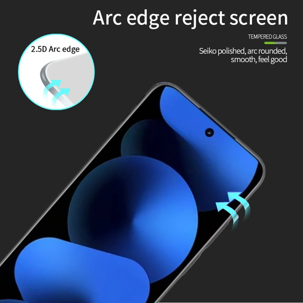 PINWUYO for Huawei nova 16 Pro 5G Tempered Glass Film  JK Series-2 9H Full Glue Full Screen Protector - Black - 2