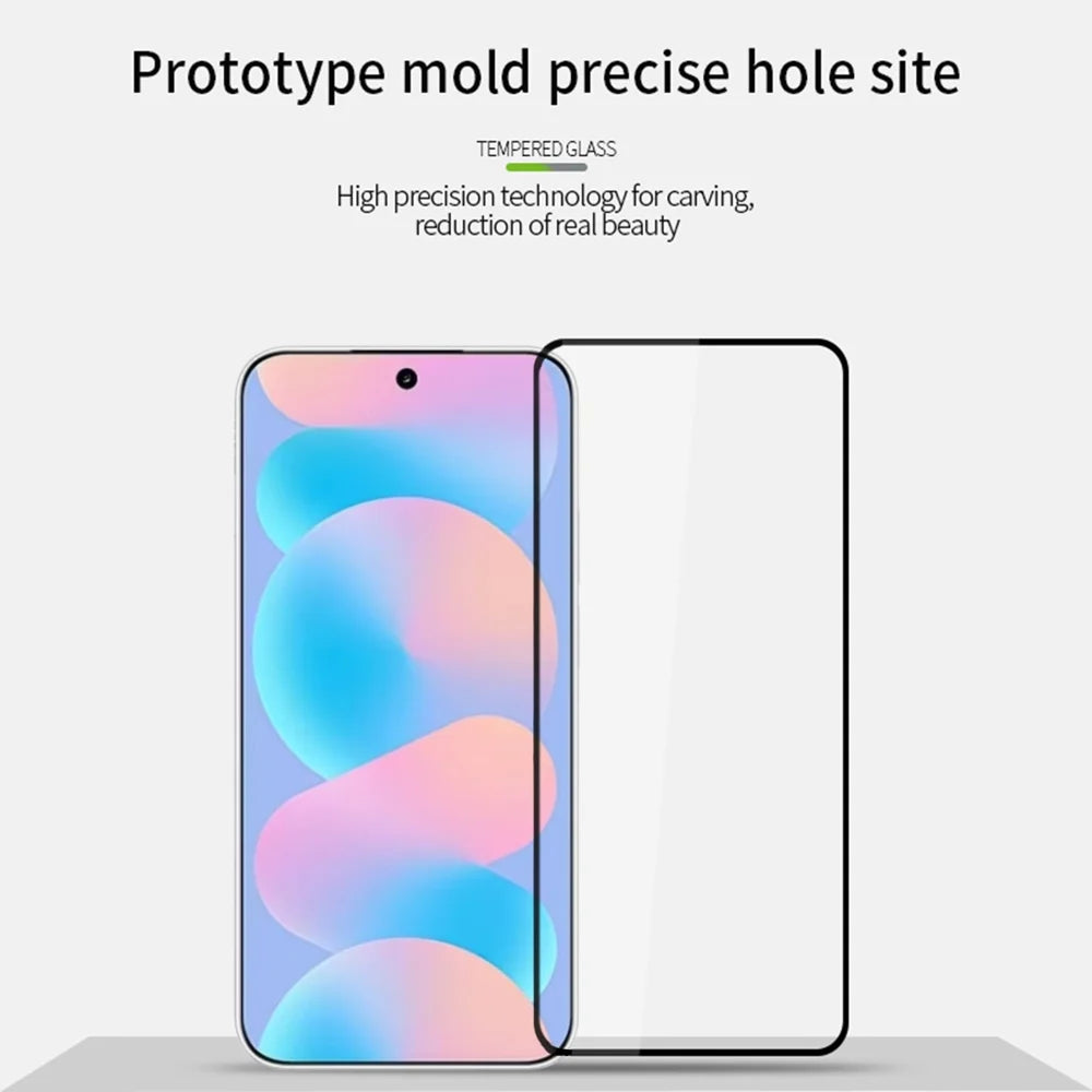 PINWUYO for Huawei nova 16z 5G Tempered Glass Film  JK Series-2 9H Full Glue Full Screen Protector - Black - 3