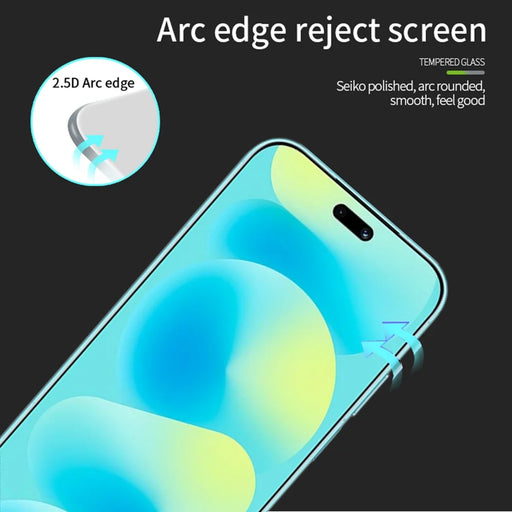 PINWUYO for Huawei nova 16 Ultra 5G Tempered Glass Film  JK Series-2 9H Full Glue Full Screen Protector - Black - 2