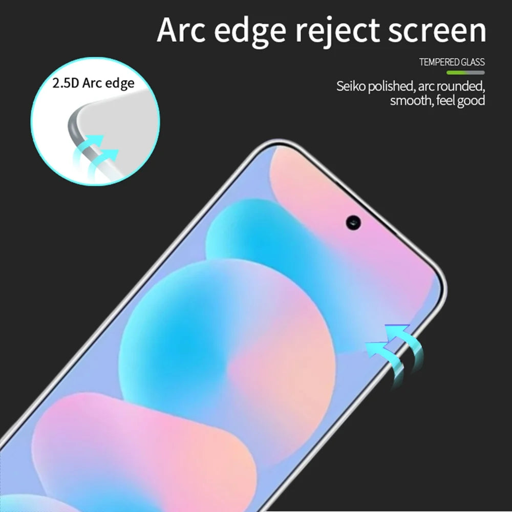 PINWUYO for Huawei nova 16 5G Tempered Glass Film  JK Series-2 9H Full Glue Full Screen Protector - Black - 2