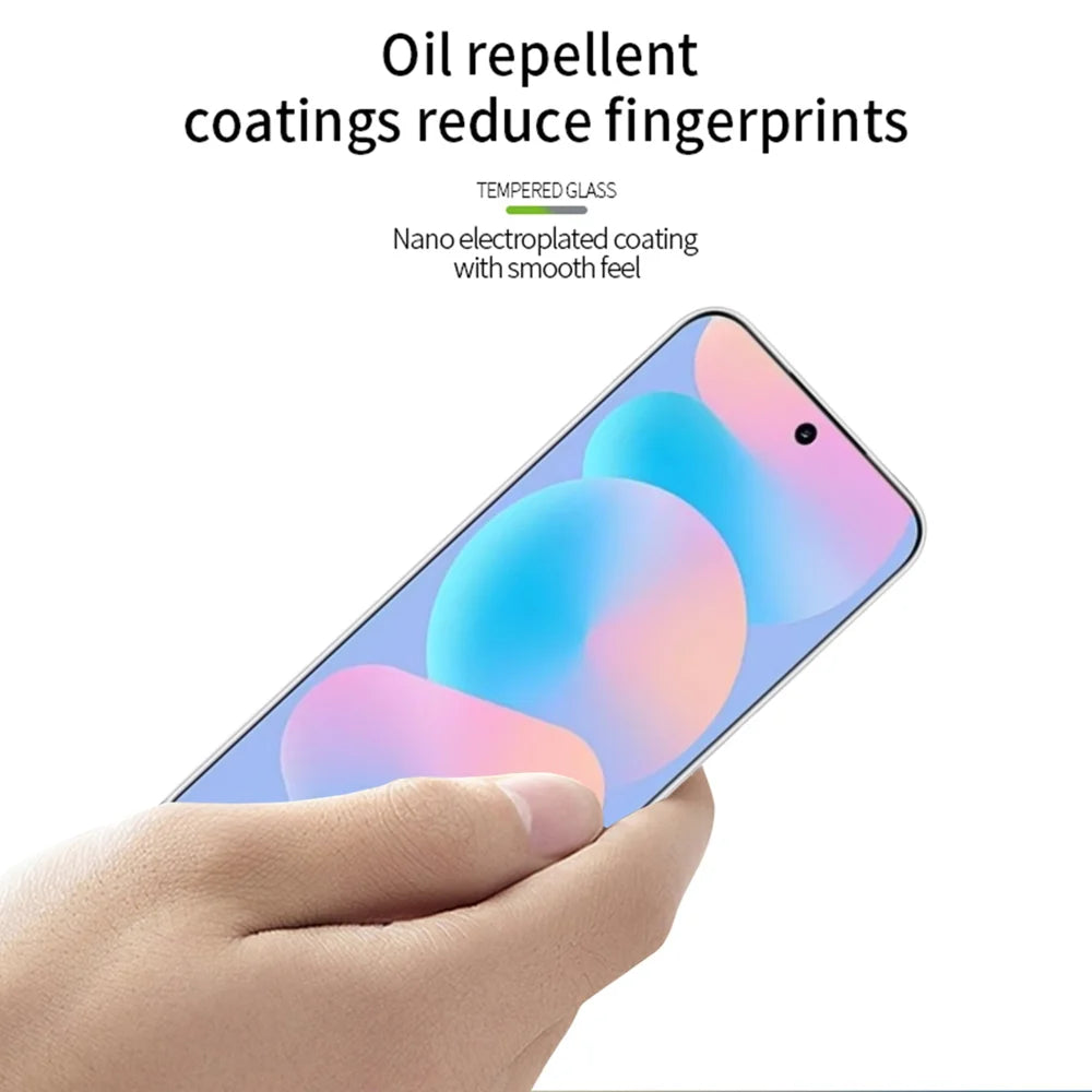 PINWUYO for Huawei nova 16 5G Tempered Glass Film  JK Series-2 9H Full Glue Full Screen Protector - Black - 4