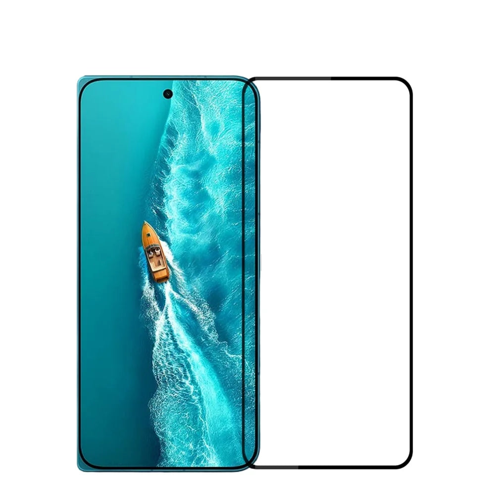 PINWUYO for vivo X Fold6 5G Tempered Glass Film  JK Series-2 9H Full Glue Full Screen Protector - Black - 1