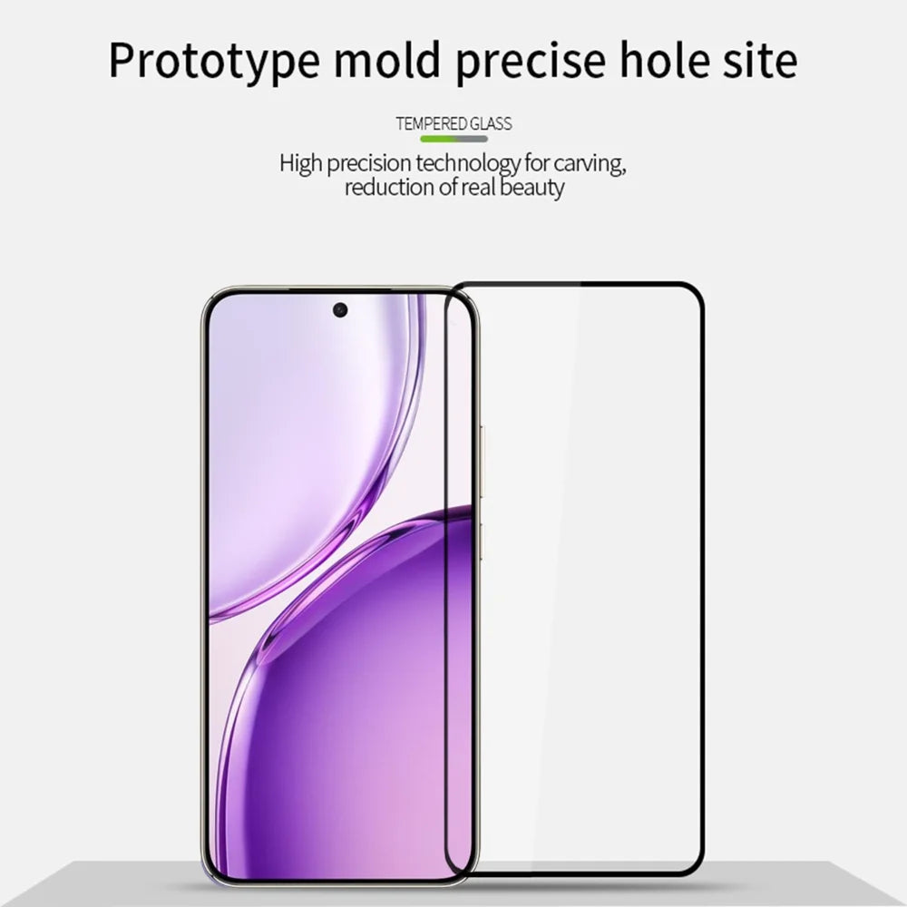 PINWUYO for Honor X70 Pro Max 5G Tempered Glass Film  JK Series-2 9H Full Glue Full Screen Protector - Black - 3