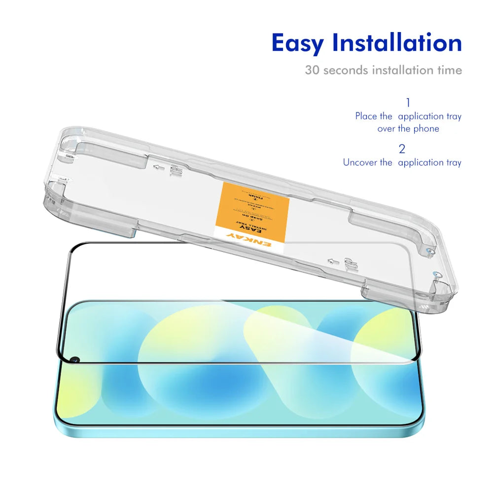 HAT PRINCE for Huawei nova 16 Pro 5G / Huawei nova 16 Ultra 5G HD Clear Film ENKAY  Full Coverage Full Glue Tempered Glass Screen Protector with Installation Tool - Transparent - 2