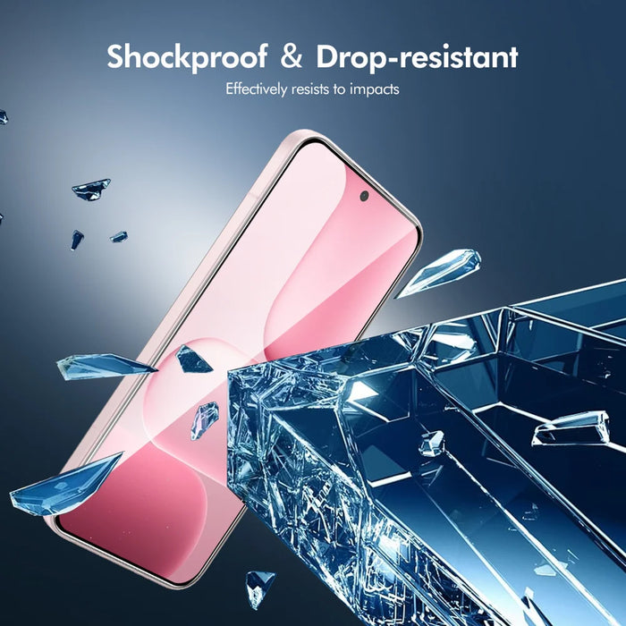 HAT PRINCE for Honor X8d 4G HD Clear Film ENKAY  Full Coverage Full Glue Tempered Glass Screen Protector with Installation Tool - Transparent - 5