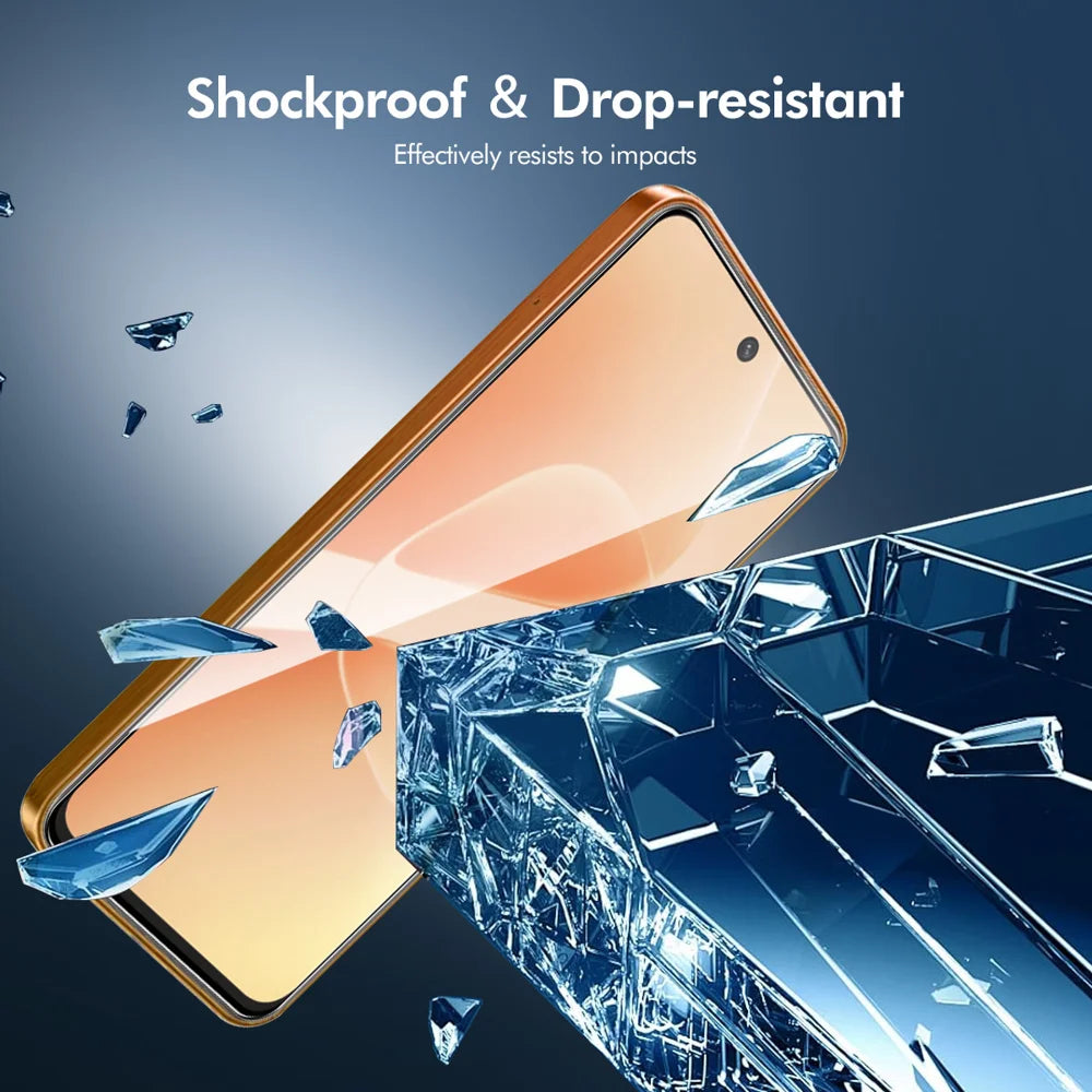 HAT PRINCE for Infinix Smart 20 4G HD Clear Film ENKAY  Full Coverage Full Glue Tempered Glass Screen Protector with Installation Tool - Transparent - 5