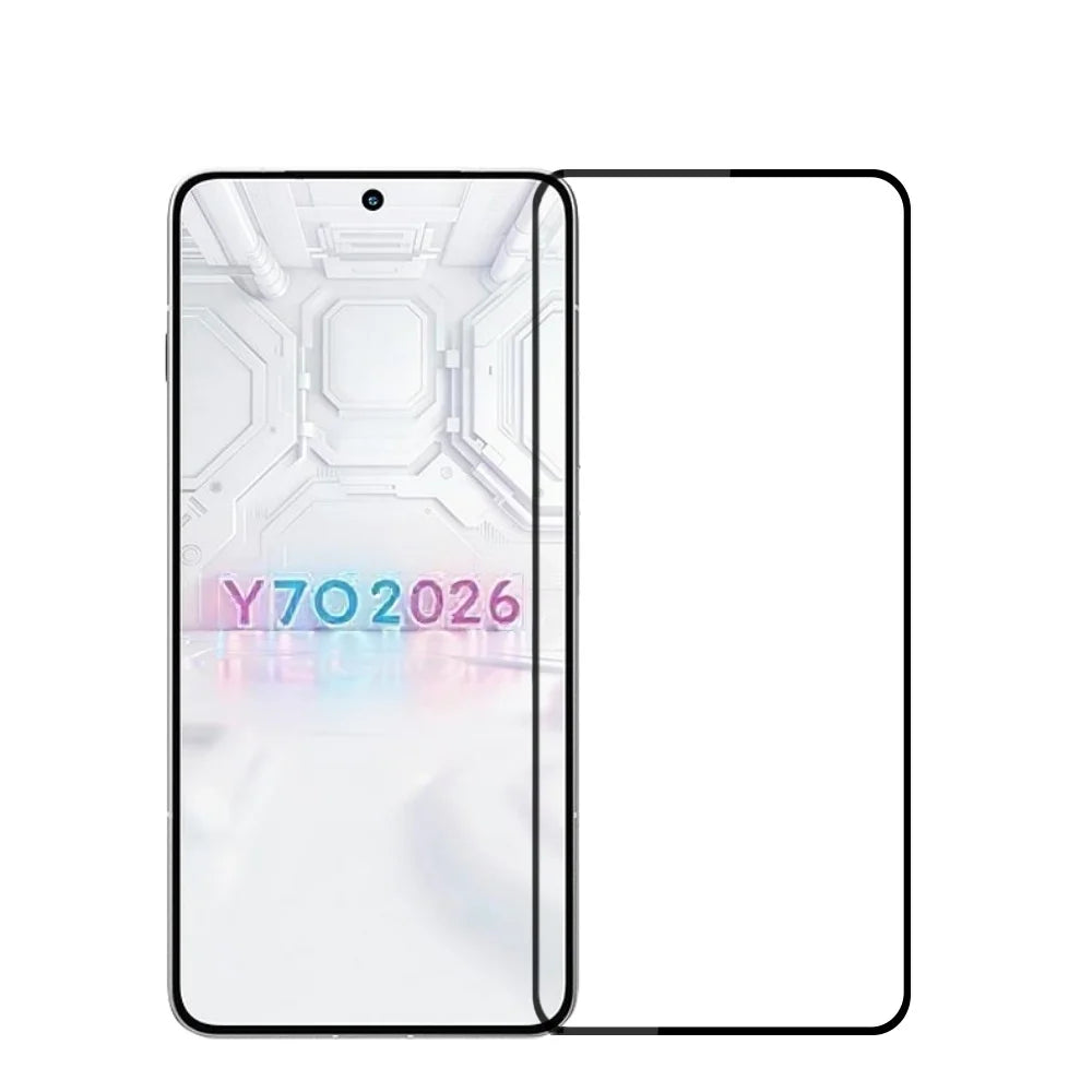 MOFI for Lenovo Legion Y70 (2026) Screen Protector 9H Full Glue Full Coverage High Aluminum-Silicon Glass Film - Black - 1