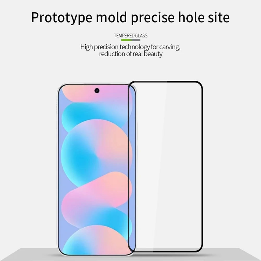MOFI for Huawei nova 16z 5G Screen Protector 9H Full Glue Full Coverage High Aluminum-Silicon Glass Film - Black - 3