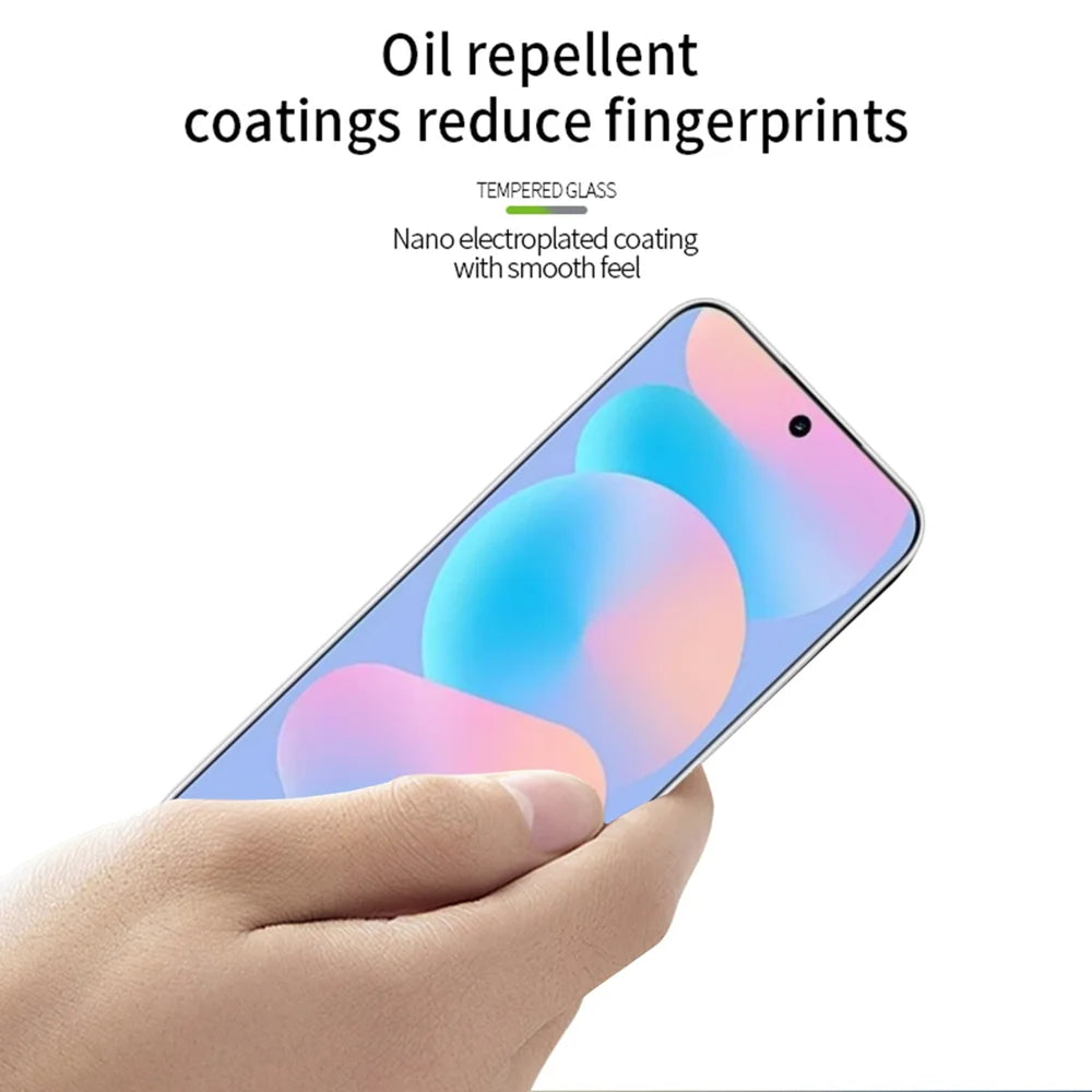 MOFI for Huawei nova 16 5G Screen Protector 9H Full Glue Full Coverage High Aluminum-Silicon Glass Film - Black - 4
