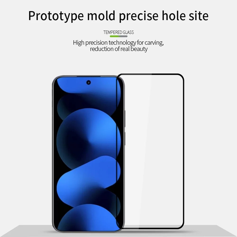 MOFI for Huawei nova 16 Pro 5G Screen Protector 9H Full Glue Full Coverage High Aluminum-Silicon Glass Film - Black - 3