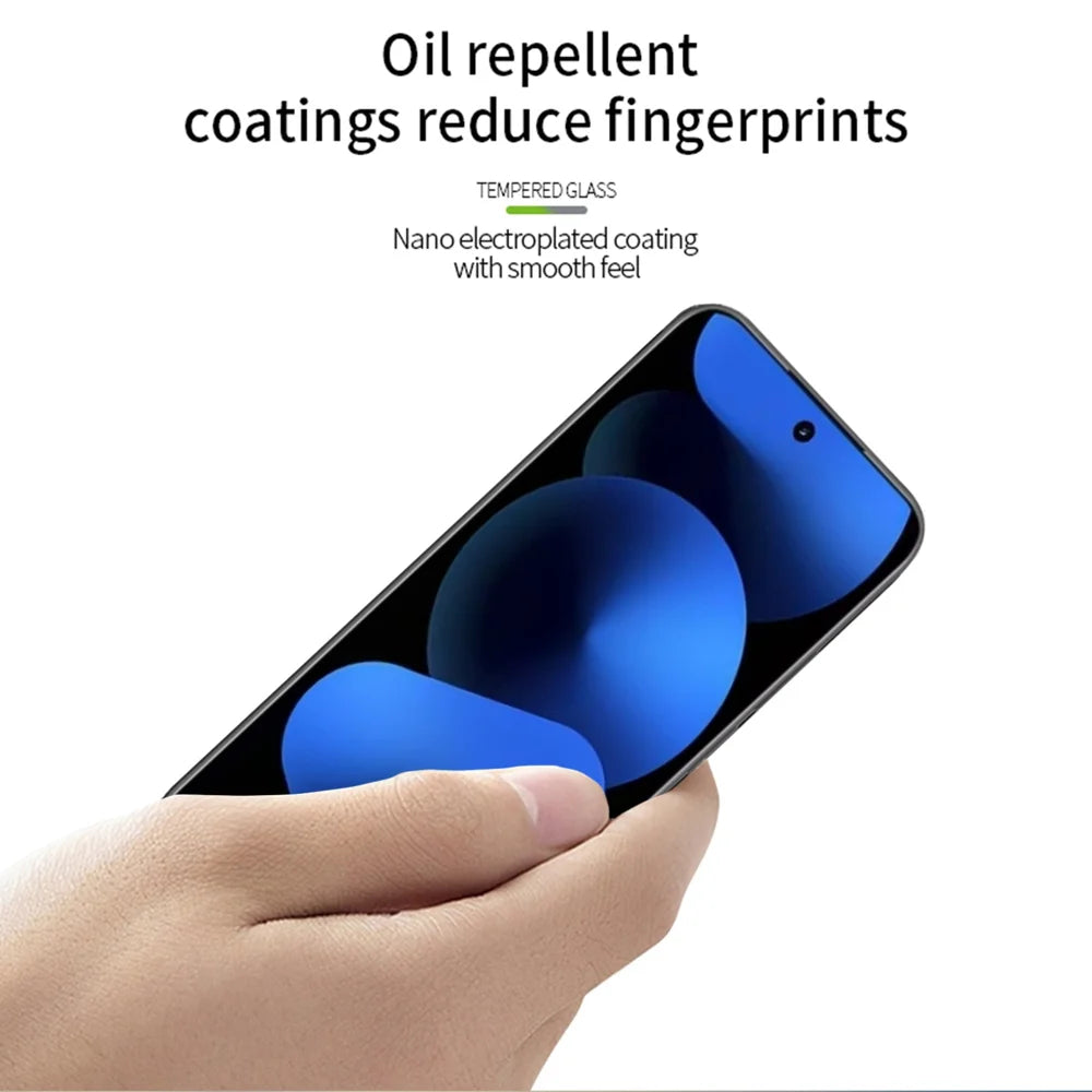 MOFI for Huawei nova 16 Pro 5G Screen Protector 9H Full Glue Full Coverage High Aluminum-Silicon Glass Film - Black - 4