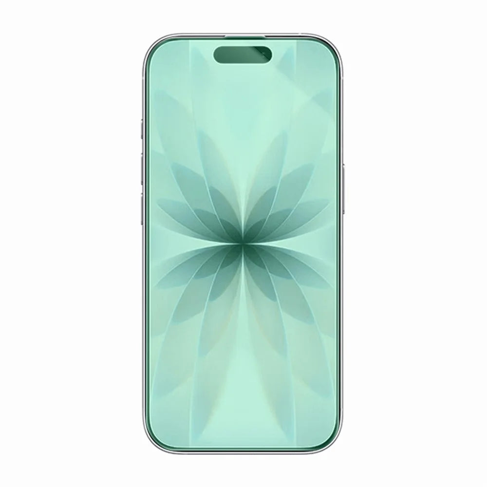 RURIHAI For iPhone 17 / 16 Pro Screen Protector AR Anti-Reflection High Aluminium-Silicon Glass Eye Protection Film - Transparent - 2