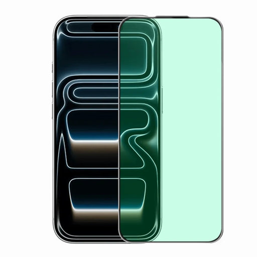 RURIHAI For iPhone 17 Pro Screen Protector AR Anti-Reflection High Aluminium-Silicon Glass Eye Protection Film - Transparent - 1