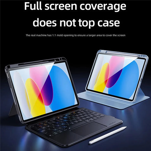 For iPad Pro 11 (2025)  /  (2024) 26° Anti-Spy Full Screen Protector Tempered Glass Film with Dust-free Installation Tool - Black - 2
