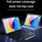 For iPad mini (2021)  /  (2024) Privacy Full Screen Protector Anti-Spy Tempered Glass Flim with Dust-free Installation Tool - Black - 2
