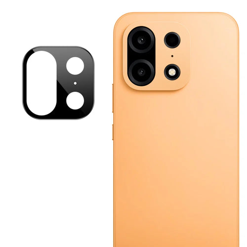 IMAK for OnePlus Turbo 6X Pro 5G Camera Lens Protector Tempered Glass HD Clear Full Cover Lens Film - Black - 1