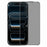 RURIHAI For iPhone 17 Pro Privacy Screen Protector AR Anti-Reflective High Aluminium-Silicon Glass Film - Black - 1