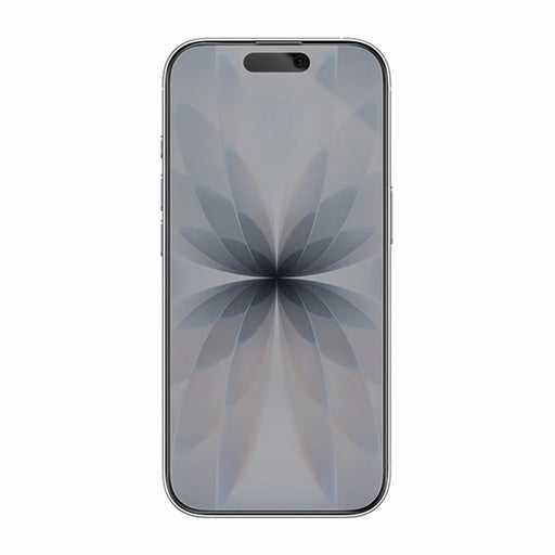 RURIHAI For iPhone 17 / 16 Pro Privacy Screen Protector AR Anti-Reflective High Aluminium-Silicon Glass Film - Black - 2