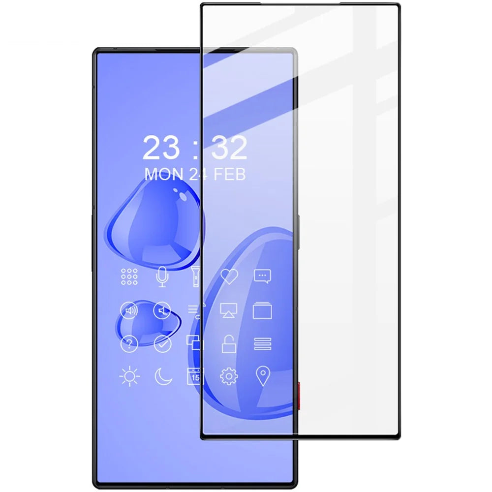 IMAK Pro+ Series for ZTE nubia Red Magic 8 Pro 5G / 8 Pro+ 5G / 8S Pro 5G / 8S Pro+ 5G Tempered Glass Anti-explosion Full Screen Protector Ultra Clear Anti-scratch Screen Film - 1