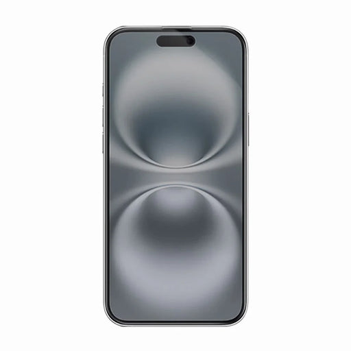 RURIHAI For iPhone 16 Plus / 15 Plus Privacy Screen Protector AR Anti-Reflective High Aluminium-Silicon Glass Film - Black - 2