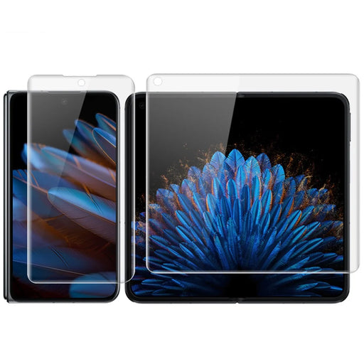 IMAK Hydrogel Film III For Oppo Find N2 5G 1 Set HD Clear Phone Screen + Inside Screen Protector Full Cover TPU Film - 1