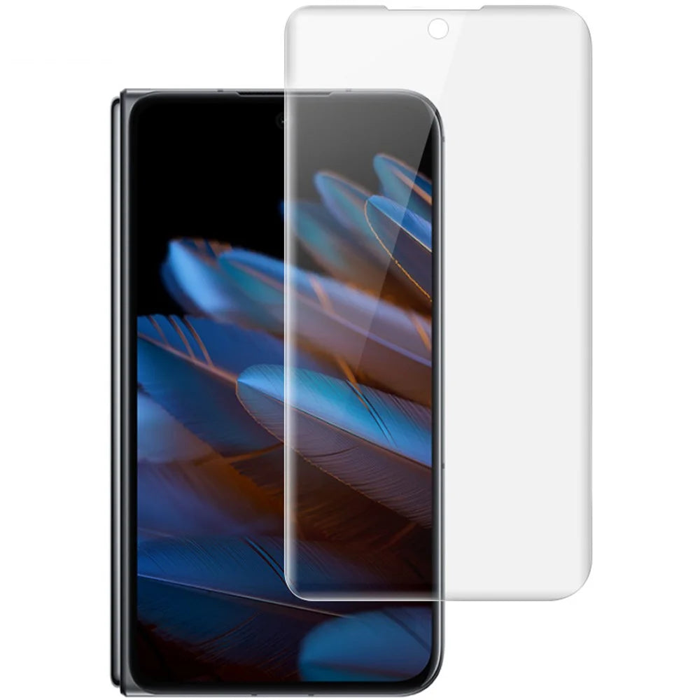 IMAK Hydrogel Film III For Oppo Find N2 5G 1 Set HD Clear Phone Screen + Inside Screen Protector Full Cover TPU Film - 7